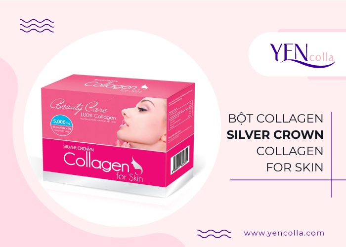 Bột collagen Silver Crown Collagen For Skin